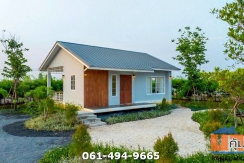 ขายบ้านพร้อมที่ดิน 400 ตรว บ้านสวยที่สร้างจาก หัวใจ ต.เกาะโพธิ์ อ.ปากพลี จ.นครนายก ใกล้โรงพยาบาลปากพลี 12 นาที