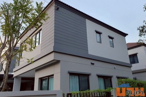 ขายบ้านแฝด หลังมุม โครงการวี คอมพาวด์ ราชพฤกษ์-ปิ่นเกล้า พร้อมเฟอร์ครบ ใกล้เซ็นทรัล เวสต์วิลล์