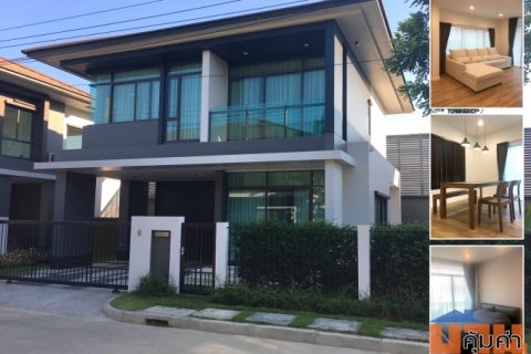 ให้เช่าบ้านเดี่ยว เศรษฐสิริ กรุงเทพกรีฑา ขนาด 58 ตร.ว. 2 ชั้น 3ห้องนอน 3 ห้องน้ำเครื่องใช้ไฟฟ้าครบถนนกรุงเทพกรีฑา