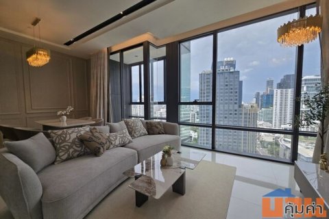Spacious 2-Bedroom Condo with Unblocked View in The Bangkok Thonglor - BTS Thong Lo