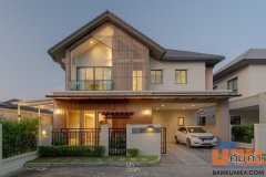 ขายบ้านเดี่ยว 2 ชั้น Bangkok Boulevard Srinakarin-Bangna ขนาด 62 ตร.วา หลังมุม มือหนึ่ง