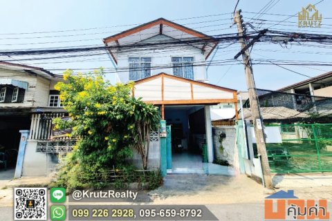 ขายทาวโฮมส์ 2 ชั้น เนื้อที่ 20 ตรว 3 ห้องนอน 1 ห้องน้ำ ต.บางไผ่ อ.บางแค จ.กรุงเทพมหานคร