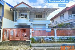 ขาย!! บ้านแฝด บ้านสวนนครชัยศรี จ.นครปฐม (ขนาด 40 ตร.ว.) ถนนหน้าบ้านกว้าง 7 เมตร โครงการอยู่ติดถนนใหญ่ ถนนเพชรเกษม