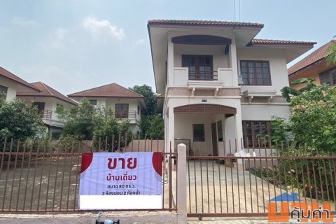 ขายบ้านเดี่ยว 2 ชั้น 80 ตร.ว. หมู่บ้านพรธิสาร 8 ซอย 13 ตำบลคลองเจ็ด อำเภอคลองหลวง จ.ปทุมธานี