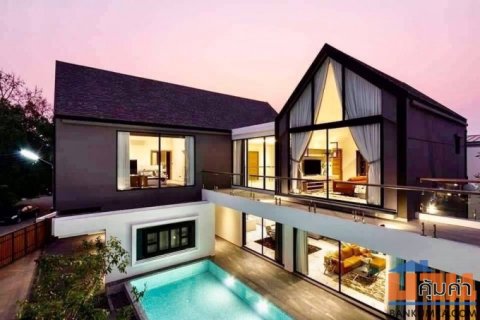 ขาย/ให้เช่า บ้านพูลวิลล่าสวยในโครงการหรู อ.หางดง เชียงใหม่
