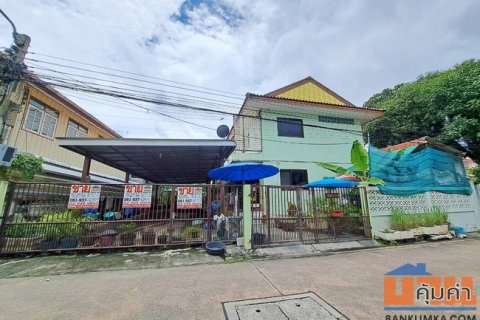 ขายบ้าน หมู่บ้านร่มเย็น 3 ชุมชนเฟื่องฟ้า ถนนสุขุมวิท เมืองสมุทรปราการ เนื้อที่ 100 ตร.ว.