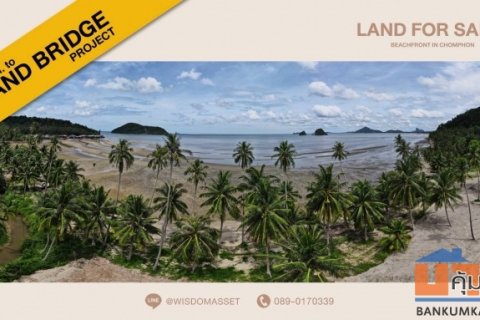 ขายที่ดินเปล่า ทำเลทอง  ติดชายทะเล  ต.ปากตะโก อ.ปากตะโก  จังหวัดชุมพร