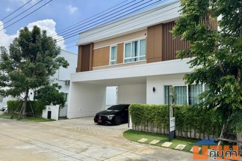 ให้เช่า-ขาย บ้านเดี่ยว 2 ชั้น โครงการ MODEN บางนา-เทพารักษ์ (บางบ่อ)