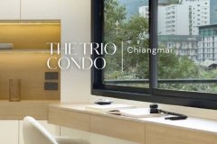 เดอะ ทรีโอ้ เชียงใหม่ (The Trio Condominium) คอนโดห้องใหญ่ 47.38 ตร.ม. วิวดอยสุเทพ ใกล้มช ,เมญ่า ,นิมมาน เชียงใหม่