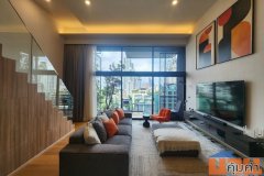 Bright Stylish 3BR Duplex Low Floor, Double Height Living Room, Fully Furnished in Sukhumvit 31