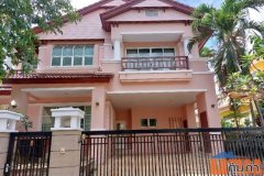 ให้เช่า บ้านเดี่ยว2ชั้น 85ตรว.ถนนกิ่งแก้ว หมู่บ้านนันทวัน ใกล้สนามบินสุวรรณภูมิ