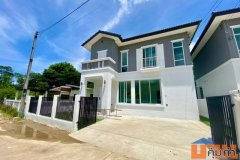 บ้านสร้างใหม่ 2 ชั้น บ้านเงินเหลือ พร้อมผู้เช่า น้ำแพร่ หางดง