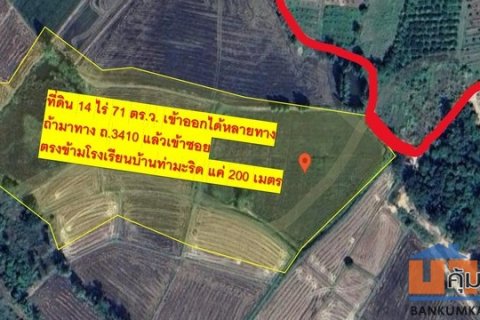 ขายที่ดินแปลงใหญ่ 14 ไร่ 71 ตร.ว. ต.กลัดหลวง อ.ท่ายาง จ.เพชรบุรี ราคาถูกเพียงไร่ละ 300,000 บาท หรือ ยกแปลง 3,990,000 บาท