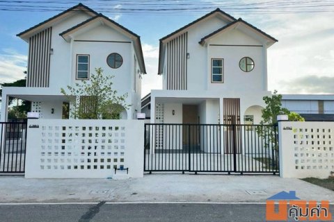 บ้านเดี่ยวสร้างใหม่ 2 ชั้น 2 หลังสุดท้าย โซนแม่เหียะ