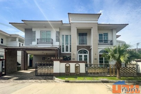 LV53224 ขาย บ้านเดี่ยวพร้อมอยู่ คาซ่า แกรนด์ อ่อนนุช-วงแหวน CASA GRAND Onnuch-Wongwaen ในบรรยากาศรมรื่น สไตล์ยุโรป