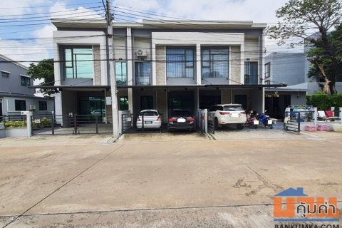 ขายทาวน์เฮ้าส์ หมู่บ้านพลีโน่ พหลโยธิน-วัชรพล เนื้อที่ 21.8 ตร.ว. 2 ชั้น 3 นอน 3 น้ำ