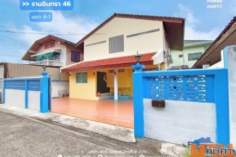 ขาย/ให้เช่า บ้านเดี่ยว 50 ตร.ว. ซอยรามอินทรา46 แยก4-1 พร้อมเฟอร์นิเจอร์ แอร์ พร้อมอยู่ ใกล้รถไฟฟ้าสายสีชมพูรามอินทรา