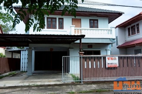 ขายบ้านเดี่ยว หมู่บ้านสัมมากร รามคําแหง 112 เนื้อที่ 57 ตร.ว. 2 ชั้น 5 นอน 4 น้ำ