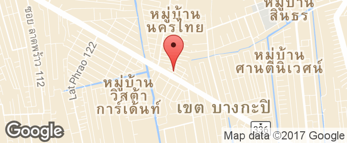แผนที่ : ขายบ้าน ซอยลาดพร้าว101/1ใกล้ตลาดนครไทย