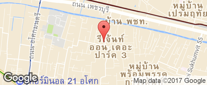 แผนที่ : ขายคอนโดบ้านพร้อมพงษ์ สุขุมวิท 39 (Baan Prompong) ใกล้ มศว.ประสานมิตร