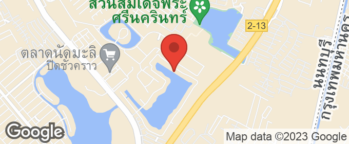 แผนที่ : ที่ดินเปล่าติดทะเลสาป วิวสวย เนื้อที่ 119.5 ตรว.ทำเลดีใกล้เมืองใหญ่ ในพื้นที่เมืองทองธานี