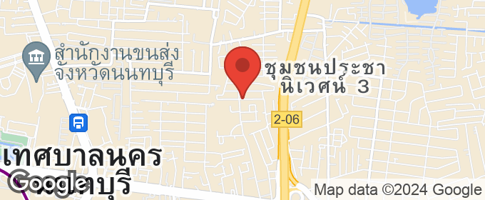 แผนที่ : บ้านเดี่ยว 2 ชั้น ซอย งามวงศ์วาน 19 แยก 9