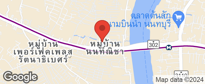 แผนที่ : ขายคอนโด ริชพาร์ค @เจ้าพระยา รัตนาธิเบศร์ 29.26 ตร.ม ชั้น 14 เฟอร์นิเจอร์ครบ ขายต่ำกว่าประเมิน ใกล้รถไฟฟ้า MRT ไทรม้า