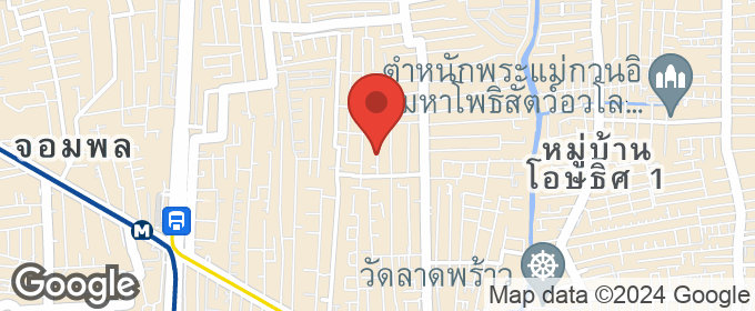 แผนที่ : ขาย โฮมออฟฟิศ 2 คูหา 71.8 ตร.วา ซอยลาดพร้าว 35 ใกล้ BTS ภาวนา