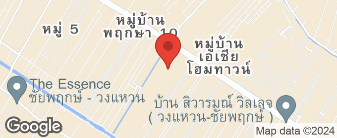 แผนที่ : ขาย ทาวน์เฮ้าส์ หมู่บ้าน นันทิชา4