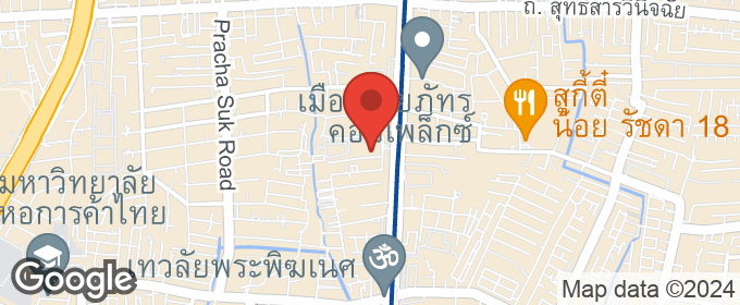 แผนที่ : ขาย ทาวน์เฮาส์ ห้วยขวาง-รัชดา