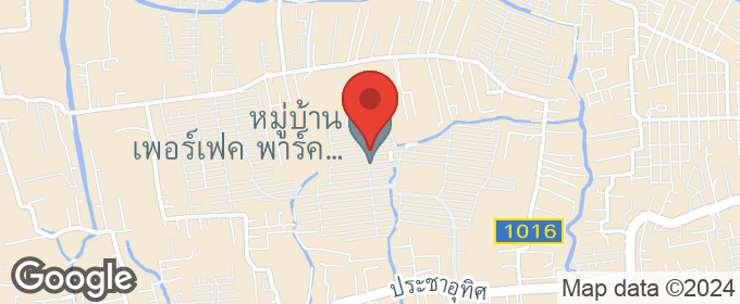 แผนที่ : ให้เช่าบ้านเดี่ยว หมู่บ้านเพอร์เฟค พาร์ค พระราม5-บางใหญ่ บ้านสวย อบอุ่น เฟอร์ครบ ใกล้เซ็นทรัลเวสเกต