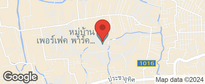 แผนที่ : ให้เช่าบ้านเดี่ยว หมู่บ้านเพอร์เฟค พาร์ค พระราม5-บางใหญ่ บ้านสวย อบอุ่น เฟอร์ครบ ใกล้เซ็นทรัลเวสเกต