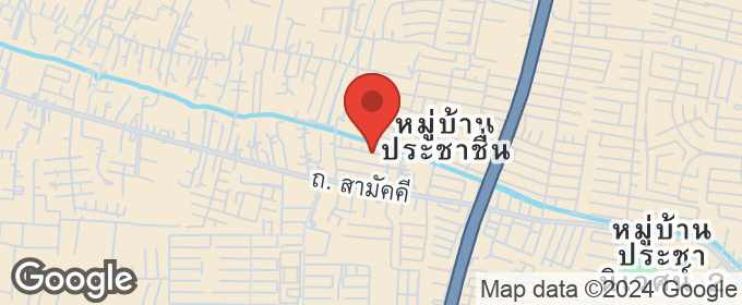 แผนที่ : ที่ดิน 186 ตารางวา ซอย สามัคคี49 แยก3  แปลงริม