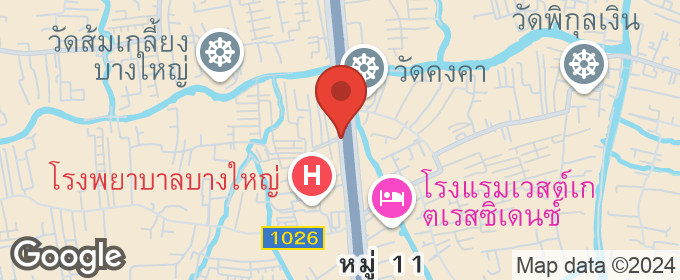 แผนที่ : บ้านแฝด ชิชากร 2  โครงการติดถนนกาญจนาภิเษก