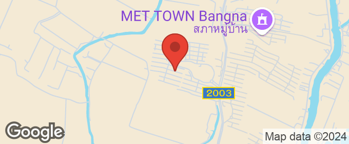 แผนที่ : วิลลาจจิโอ บางนา Villaggio Bangna บ้านเดี่ยว ซอย ABAC บางบ่อ