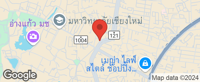 แผนที่ : คอนโดใกล้มหาวิทยาลัยเชียงใหม่ คอนโดฮิลล์ปาร์ค1 คันคลองชลประทาน อ.เมือง เชียงใหม่