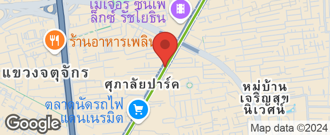 แผนที่ : บ้านเดี่ยว ซอย พหลโยธิน 26 ติด ตึกช้าง, รถไฟฟ้า, รัชโยธิน