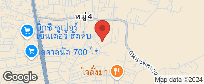 แผนที่ : ขายที่ดิน สัตหีบ ซอย สุขุมวิท 23 ( วัดเตาถ่าน )