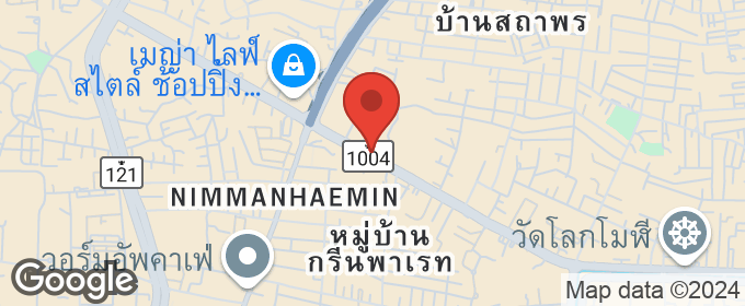 แผนที่ : Hillside4 คอนโด ทำเลทอง ใกล้ One nimman, ห้างเมญ่า เชียงใหม่