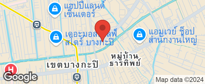 แผนที่ : ขายคอนโดเลต ลาดพร้าว ห้องตกแต่งใหม่เฟอร์ฯบิวด์อิน ของใหม่ทั้งห้อง วิวสวย โล่งสบายตา ใกล้นิด้า&เดอะมอล์ลบางกะปิ