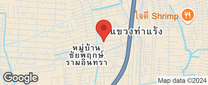 แผนที่ : ที่ดินเปล่าถมแล้วให้เช่าใกล้ 5 แยกวัชรพล กรุงเทพมหานคร