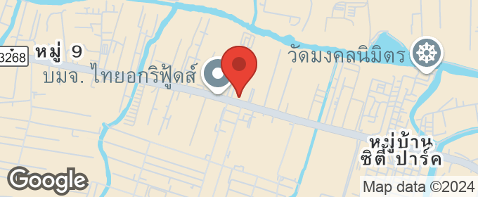 แผนที่ : ขายที่ดิน ทำเลศักยภาพดี ติดถนนเทพารักษ์ ผังเมือง:สีม่วง โซนอุสาหกรรม บางเสาธง สมุทรปราการ