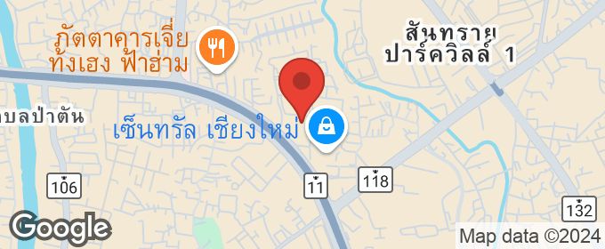 แผนที่ : ให้เช่า Dcondo Rin ดีคอนโดริน ใกล้เซ็นทรัลเฟสติวัลเชียงใหม่