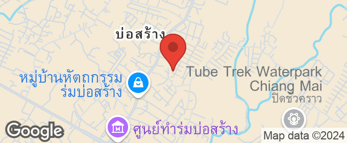 แผนที่ : ขายบ้านสร้างใหม่ 2 ชั้น ในโครงการ ใกล้ตลาดบ่อสร้าง อ.สันกำแพง เชียงใหม่