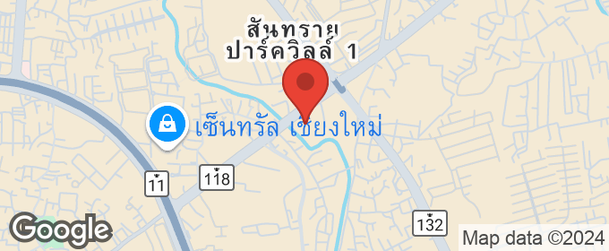 แผนที่ : ขายที่ดิน 14-2-47.3 ไร่ ใกล้เซ็นทรัล festival เชียงใหม่