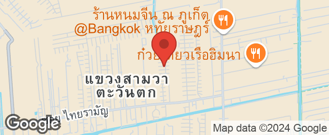 แผนที่ : บ้านเดี่ยว เดอะ ริคโค้ เรสซิเดนซ์ วงแหวนฯ-หทัยราษฎร์ หลังมุม