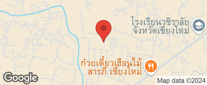 แผนที่ : บ้านพูลวิลลาชั้นเดียว 3 ห้องนอน ริมน้ำ บรรยากาศสงบ ใกล้ชิดธรรมชาติ สไตล์โมเดิร์น อ.สารภี เชียงใหม่