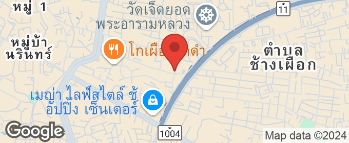 แผนที่ : ขายอาคารสำนักงาน HomeOffice 4 ชั้น 4 คูหา ทำเลดีใกล้ Maya 10 ห้องทำงาน 7 ห้องน้ำ เชียงใหม่