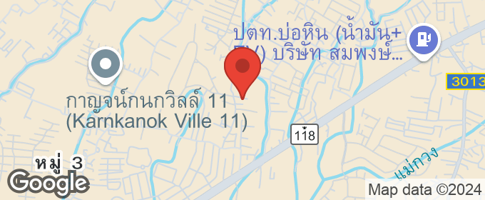 แผนที่ : ขายบ้านพูลวิลลาสไตล์รีสอร์ต 1-0-09 ไร่ อ.สันทราย เชียงใหม่