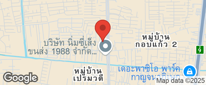 แผนที่ : ขายที่ดินถมแล้ว 380 ตรว ในกรุงงเทพ ราคาไม่แพงเจ้าของขายเอง